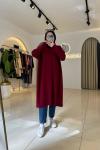 Triko Tunik Bordo